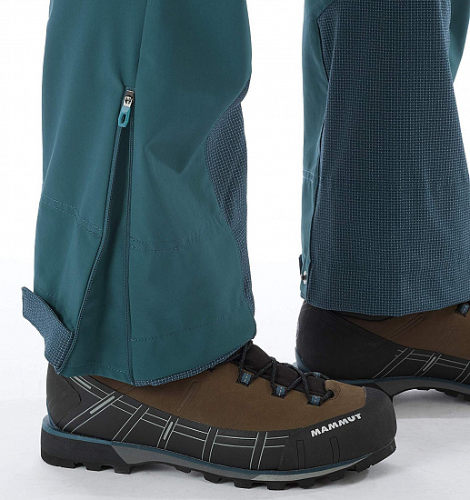 Брюки мужские Mammut Tatramar SO Wing Teal - Фото 7 большая