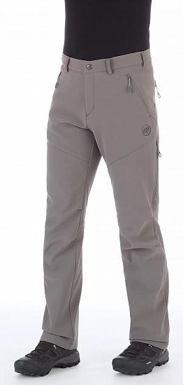 Брюки мужские Mammut Winter Hiking SO Titanium - Фото 2 большая
