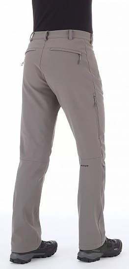 Брюки мужские Mammut Winter Hiking SO Titanium - Фото 3 большая