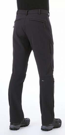Брюки мужские Mammut Winter Hiking SO Black Short - Фото 3 большая
