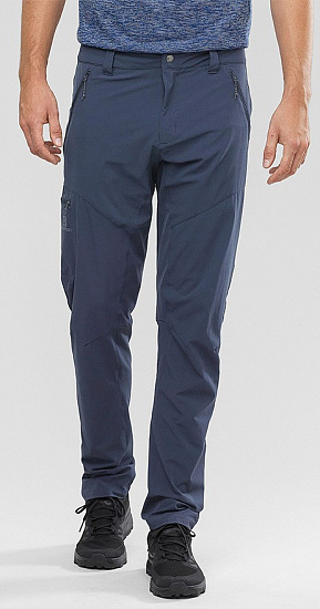 Брюки мужские Salomon Wayfarer Tapered Night Sky - Фото 2 большая