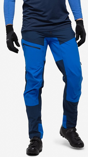 Брюки мужские Norrona Fjora Flex1 Indigo Night/Olympian Blue - Фото 5 большая