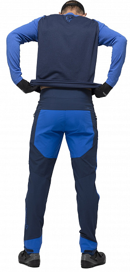 Брюки мужские Norrona Fjora Flex1 Indigo Night/Olympian Blue - Фото 8 большая