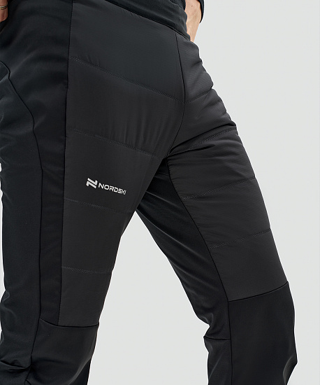 Брюки мужские Nordski Hybrid Pro 2.0 Black - Фото 3 большая
