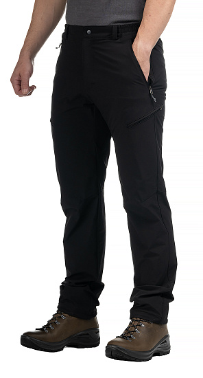 Брюки мужские SMGear Доломит Softshell Black - Фото 2 большая