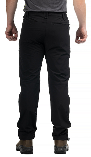 Брюки мужские SMGear Доломит Softshell Black - Фото 3 большая