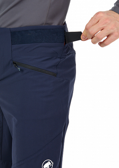 Брюки мужские Mammut Eisfeld Advanced SO Short Night - Фото 8 большая