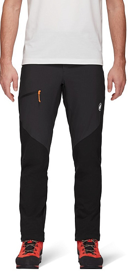 Брюки мужские Mammut Courmayeur SO Black - Фото 2 большая