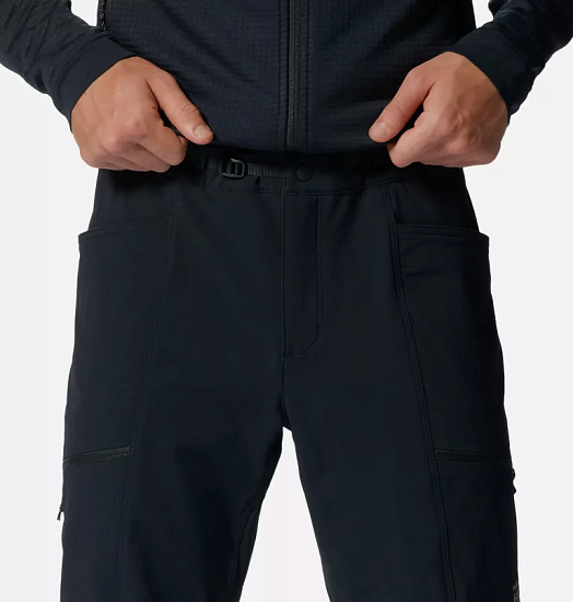 Брюки мужские Mountain Hardwear Chockstone Alpine Black - Фото 5 большая