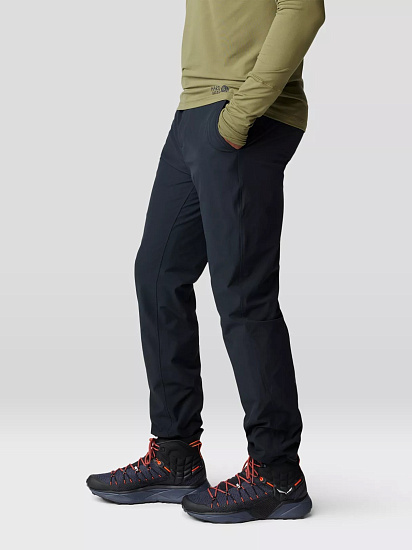 Брюки мужские Mountain Hardwear Yumalino Active Lined Black - Фото 5 большая