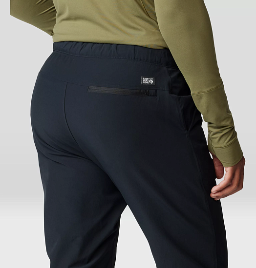Брюки мужские Mountain Hardwear Yumalino Active Lined Black - Фото 7 большая