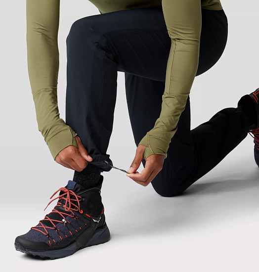 Брюки мужские Mountain Hardwear Yumalino Active Lined Black - Фото 8 большая