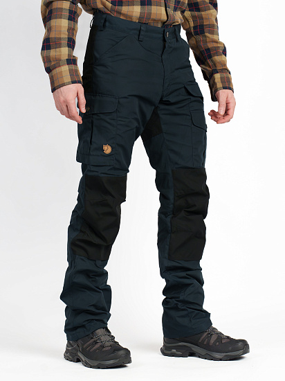 Брюки мужские Fjallraven Barents Pro Winter Dark Navy - Фото 4 большая