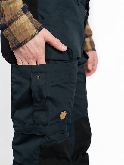 Брюки мужские Fjallraven Barents Pro Winter Dark Navy - Фото 7 большая