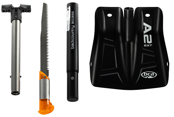 Лопата с пилой BCA A-2 Black - Фото 3 большая