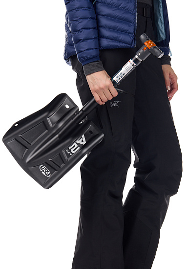 Лопата с пилой BCA A-2 Black - Фото 4 большая