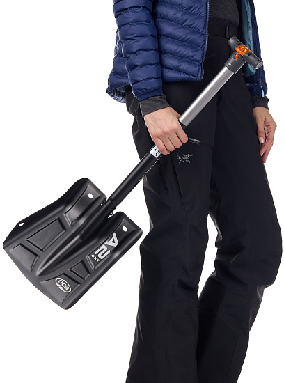 Лопата с пилой BCA A-2 Black - Фото 5 большая