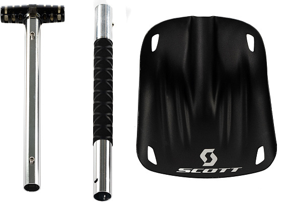 Лопата лавинная Scott Pro Black - Фото 3 большая