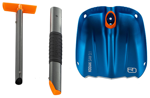 Лопата лавинная Ortovox Kodiak Saw Safety Blue - Фото 4 большая