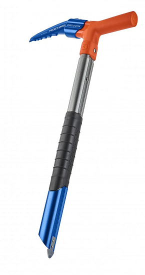 Комплект лопата лавинная Ortovox Professional Alu III + Pocket Spike Safety Blue - Фото 3 большая