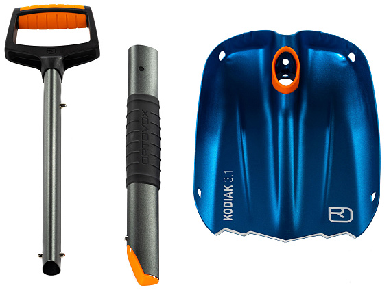 Лопата лавинная Ortovox Kodiak Safety Blue - Фото 3 большая