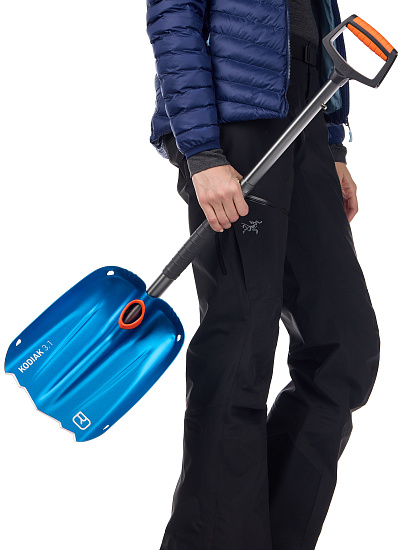 Лопата лавинная Ortovox Kodiak Safety Blue - Фото 6 большая