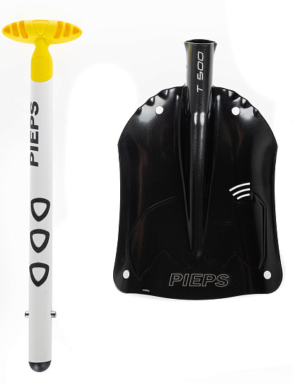 Лопата Pieps T 500 Black/White - Фото 2 большая