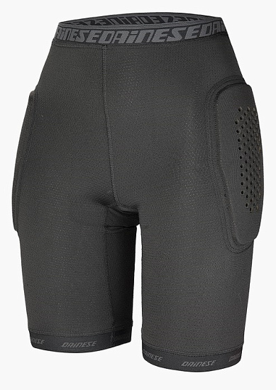 Защитные шорты женские Dainese Soft Norsorex Short Black - Фото 1 большая