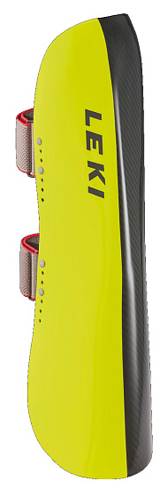 Защита горнолыжная Leki Shin guard  Neon Yellow - Фото 1 большая