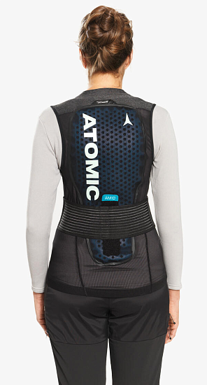 Защита женская Atomic Live Shield Amid Black - Фото 3 большая