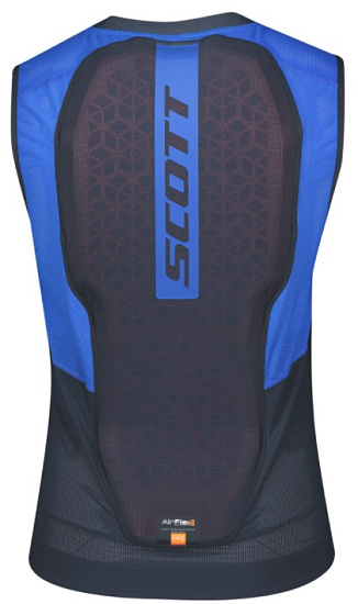 Защита мужская Scott AirFlex Light Vest Protector Dark Blue/Skydive Blue - Фото 1 большая