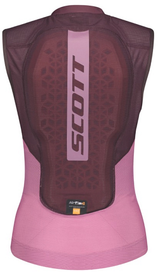 Защита женская Scott AirFlex Light Vest Protector Cassis Pink/Red Fudge - Фото 1 большая