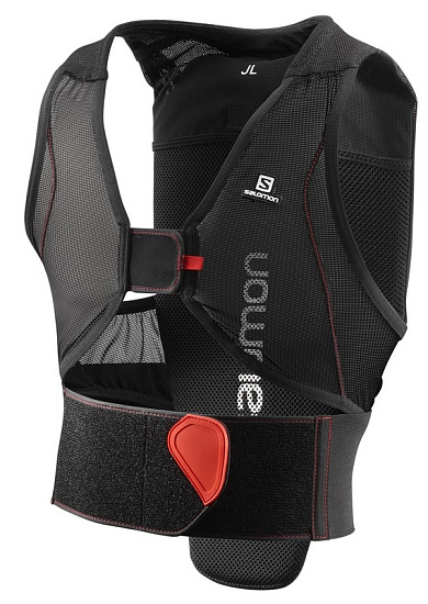 Защита Salomon Flexcel Junior Black - Фото 1 большая