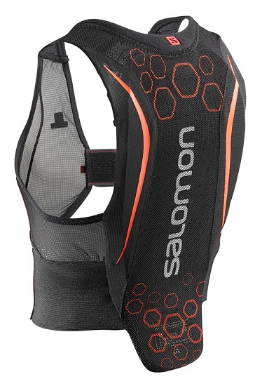 Защита Salomon Flexcel Junior Black - Фото 2 большая