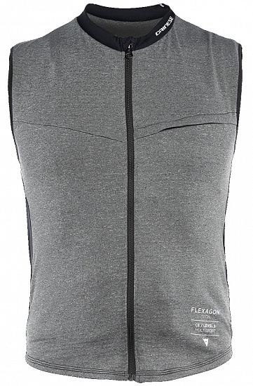 Защитный жилет мужской Dainese Flexagon Pl Waistcoat Stretch Limo - Фото 2 большая
