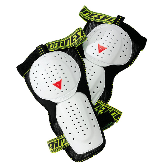 Защита коленей Dainese Action Knee Guard Evo Black/White - Фото 1 большая