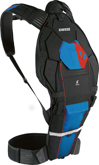 Защита спины с рюкзаком Dainese Pro Pack Evo Black/Red - Фото 1 большая