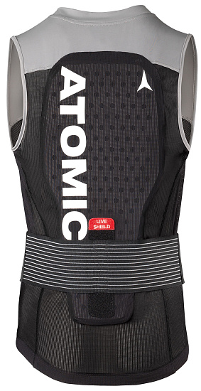 Защитный жилет мужской Atomic Live Shield Black - Фото 2 большая