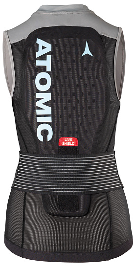 Защитный жилет женский Atomic Live Shield Black - Фото 1 большая
