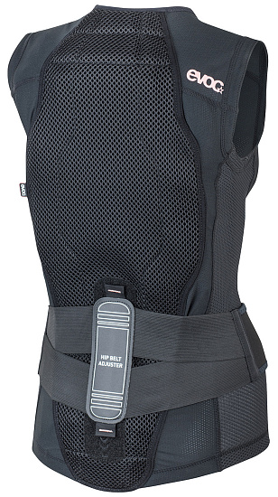 Защита спины женская Evoc Protector Vest Lite Black - Фото 1 большая
