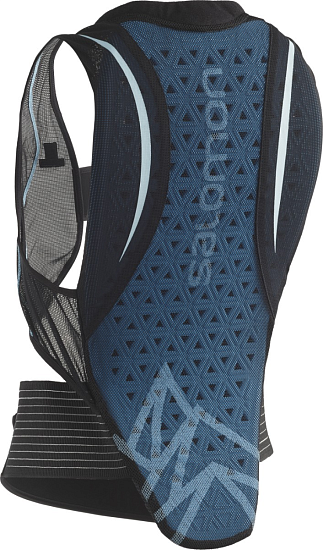 Защита женская Salomon Flexcell Pro Black/Sterling - Фото 2 большая