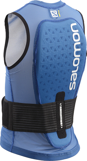 Защита детская Salomon Flexcell Pro Vest Jr Race Black - Фото 2 большая