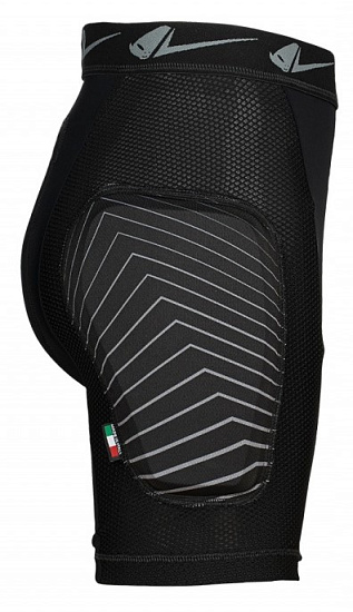 Защитные шорты UFO Plast Atrax Soft Padded Black - Фото 4 большая