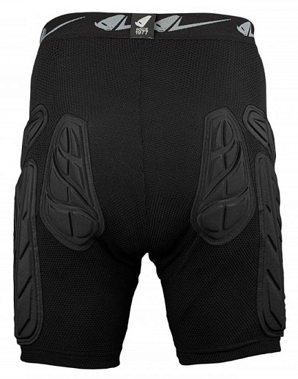 Защитные шорты UFO Plast Atom Soft Padded Black - Фото 2 большая