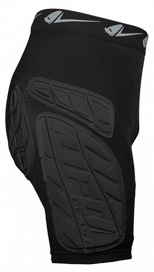 Защитные шорты UFO Plast Atom Soft Padded Black - Фото 3 большая