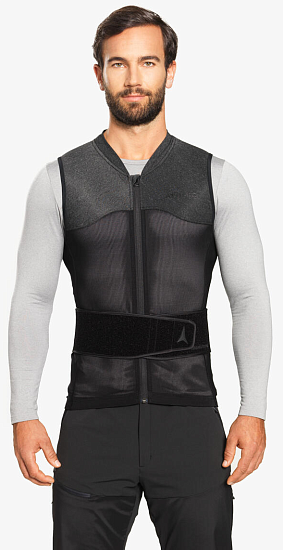 Защита мужская Atomic Live Shield Amid All Black - Фото 4 большая