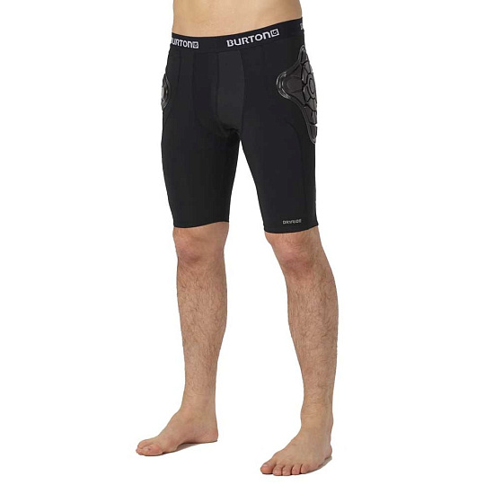 Шорты защитные мужские Burton Total Imp True Black - Фото 2 большая