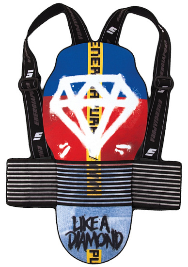 Защита спины Energiapura Long Back Protector ADJ (M-XL) Diamond - Фото 1 большая