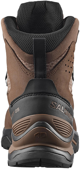 Ботинки мужские Salomon Quest 5 Gtx Dark Earth/Black/Dark Earth - Фото 6 большая
