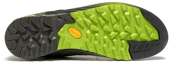 Ботинки мужские Asolo Freney Guida GV MM Graphite/Green Lime - Фото 2 большая